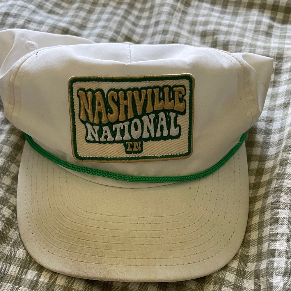 White Nashville National Hat